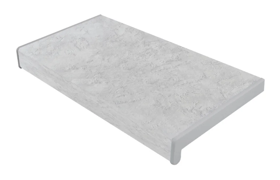 Подоконник пластиковый Crystallit Concrete - Бетон светлый