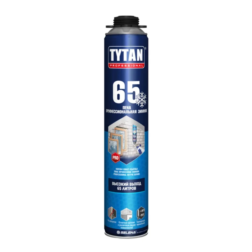 TYTAN 65 пена монтажная профессиональная, зимняя