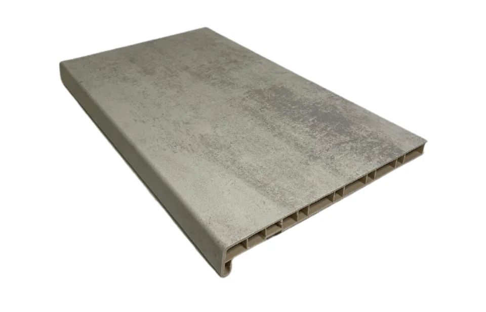 Подоконник пластиковый Crystallit Concrete - Бетон матовый